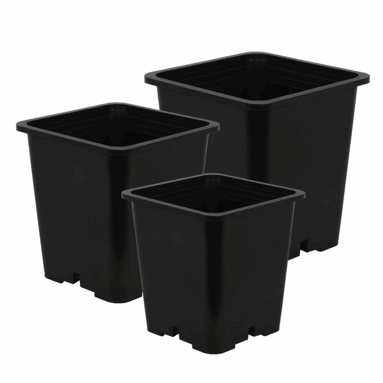 IV:XX Square Plastic Pots