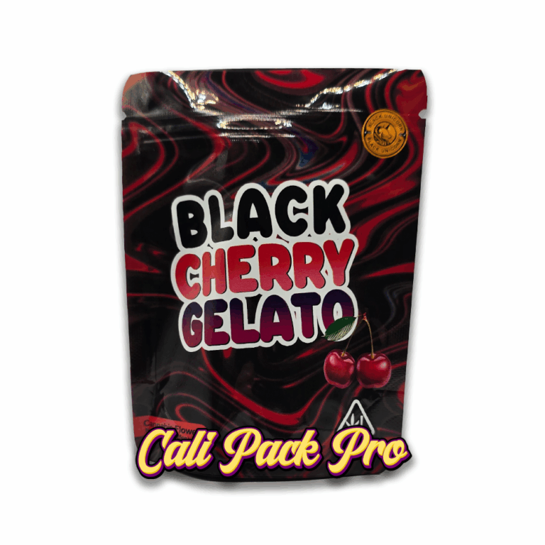 Black Cherry Gelato 3.5 mylar bag