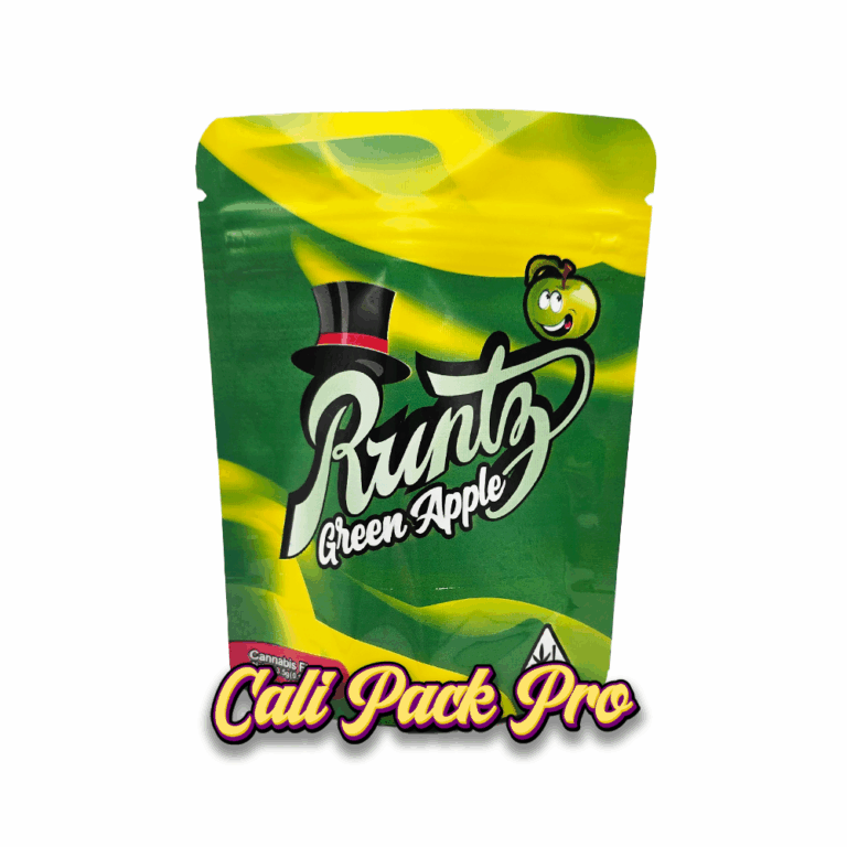 Green Apple 3.5g Mylar Bag