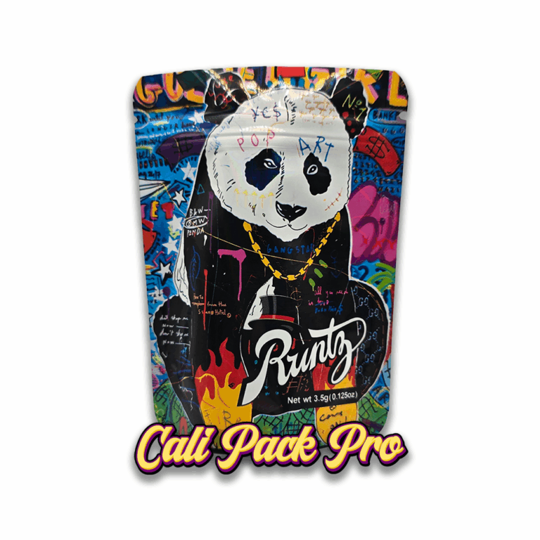 Panda Pop 3.5g Mylar Bag