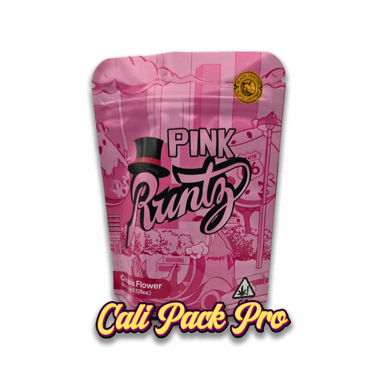 Pink Runtz 3.5g Mylar Bag