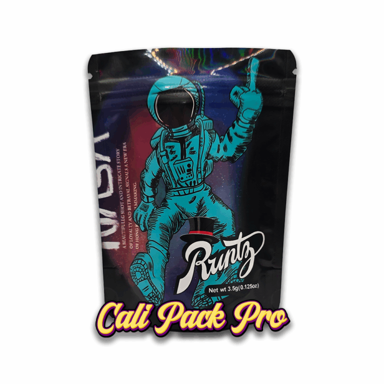 Runtz Space Finger 3.5g Mylar Bag