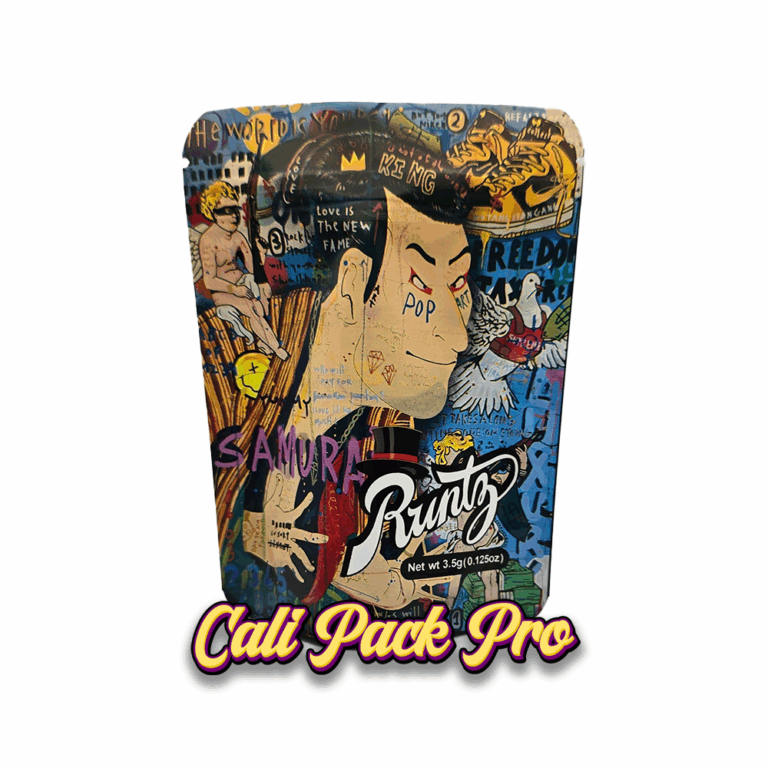 Samurai Jack 3.5g Mylar Bag