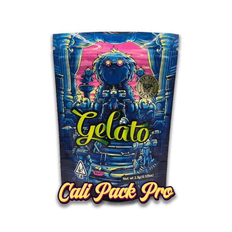 Space Gelato 3.5g Mylar Bag