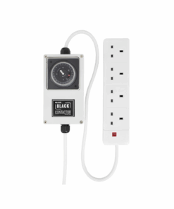 LUMii Black 4 Way Contactor Timer