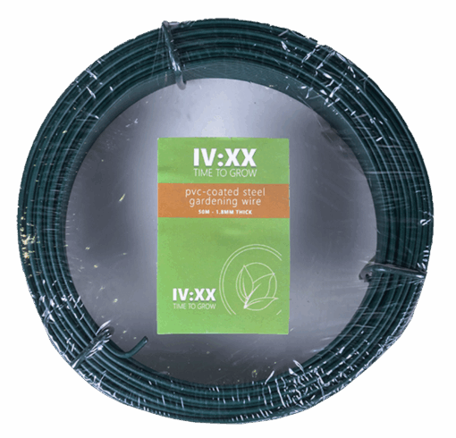 IV:XX Garden Wire PVC Coated (1.8mm x 50M)