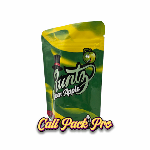 Green Apple 3.5g Mylar Bag - Image 4
