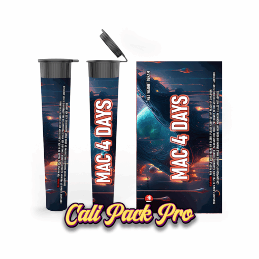 Pre Roll 2025 Tube Mac 4 Dayz 19x116 mm