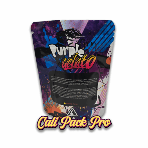 Purple Gelato 3.5g Mylar Bag - Image 3