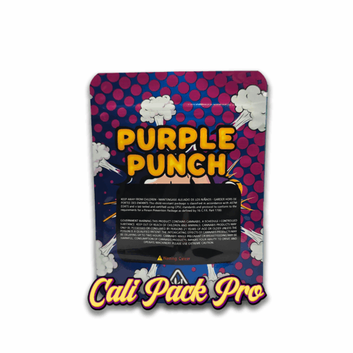 Purple Punch 3.5g Mylar Bag - Image 4