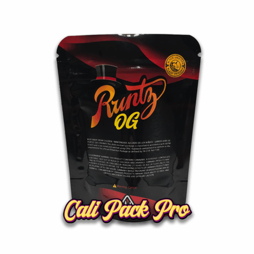 Red Runtz OG3.5g Mylar Bag - Image 4