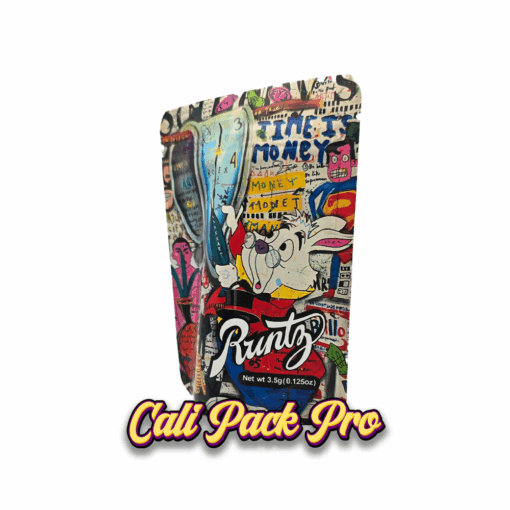 Time Is Money 3.5g Mylar Bag - Image 4