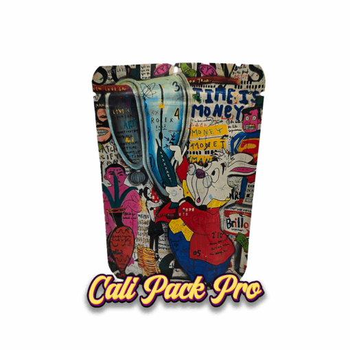 Time Is Money 3.5g Mylar Bag - Image 3