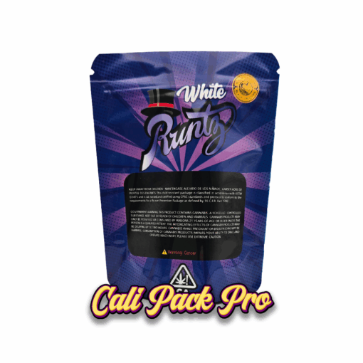 White Runtz 3.5g Mylar Bag - Image 4